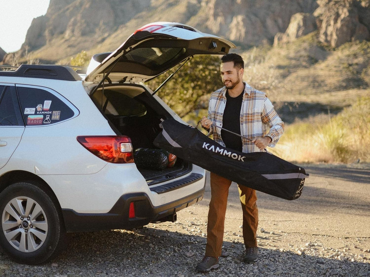Kammok: Swiftlet Portable Hammock Stand | Lightweight, 15lbs, Easy, Fast Setup, Chair Mode. (Carry Bag with Straps. Made for Home-to-Travel, Camping, Park, Backyard), *Hammock Sold Separately*