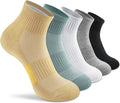 Gonii Ankle Socks Women Athletic Cushioned Running Hiking 5 Pairs