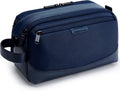 BAGSMART Large Travel Toiletry Bag for Men, Water-resistant, Nvay Blue