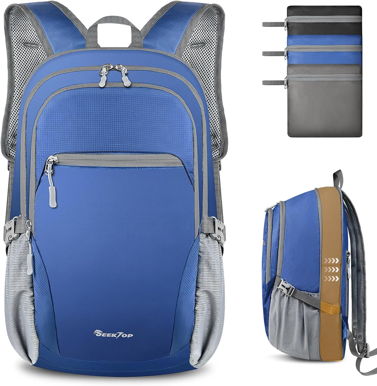 Seektop Travel Backpack, Foldable Expandable 20L-28L Daypack