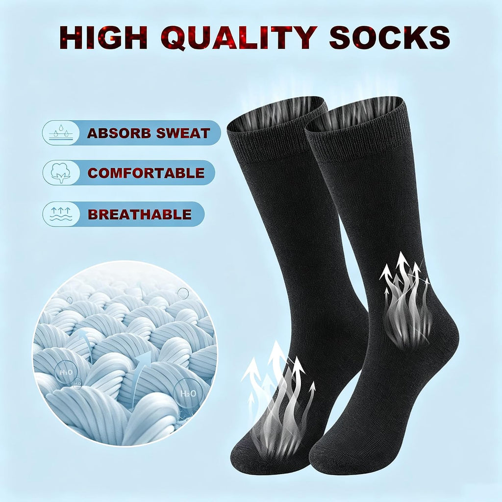 BONANGEL Thin Merino Wool Socks for Men, Lightweight Dress Hiking Socks