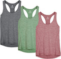 icyzone 3 Pack Women's Racerback Workout Tank Tops