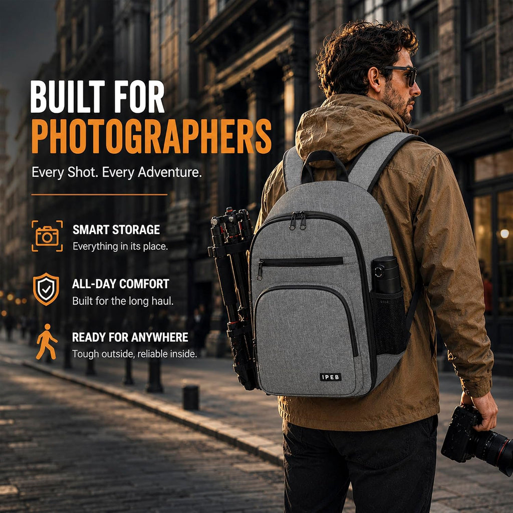 Camera Backpack for Photographers, Professional DSLR Camera Bag