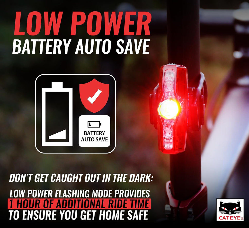CATEYE ViZ USB Rechargeable Daytime Safety Light