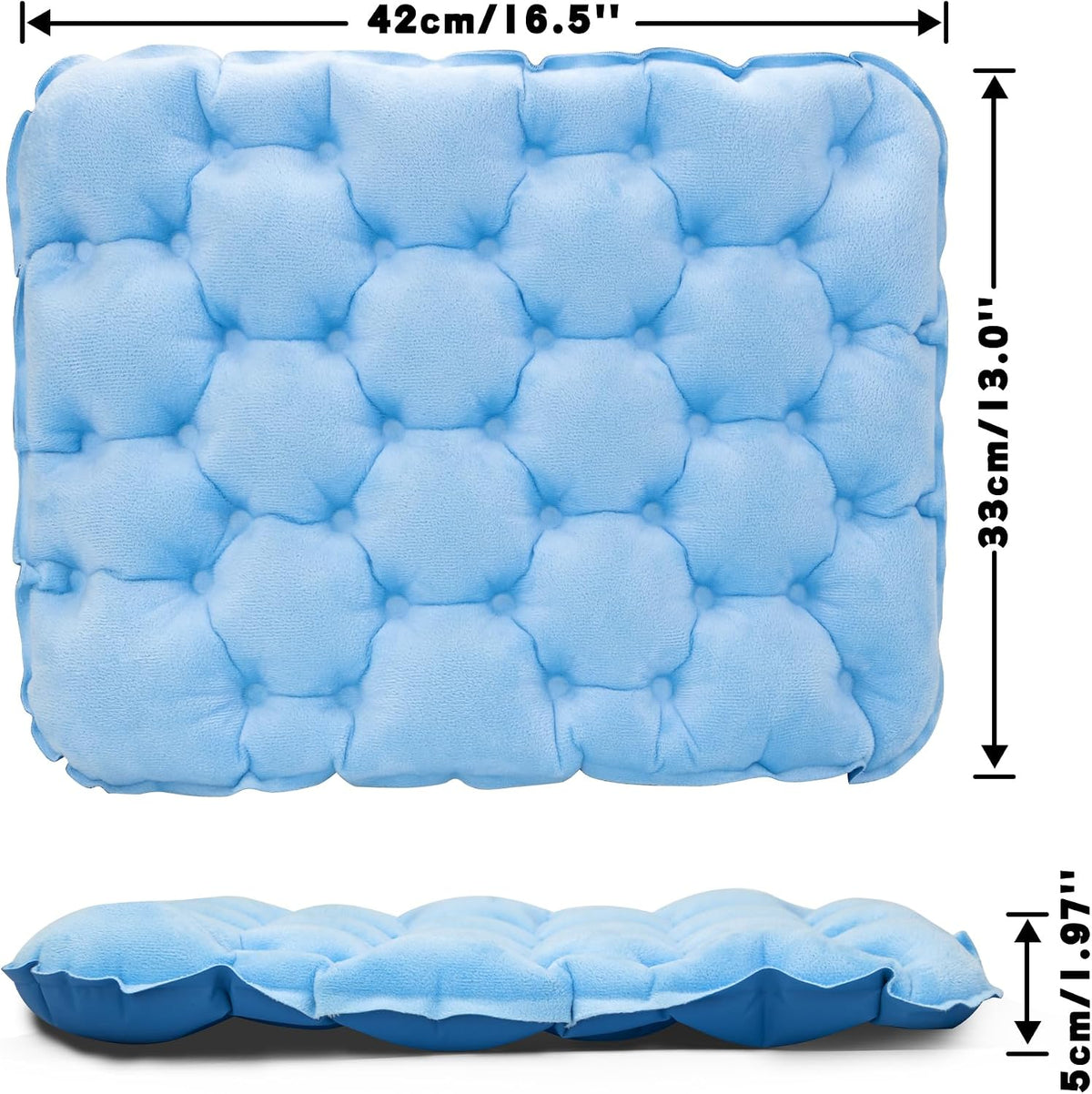 ONTYZZ Inflatable Seat Cushion Lightweight Airplane Seat Cushion