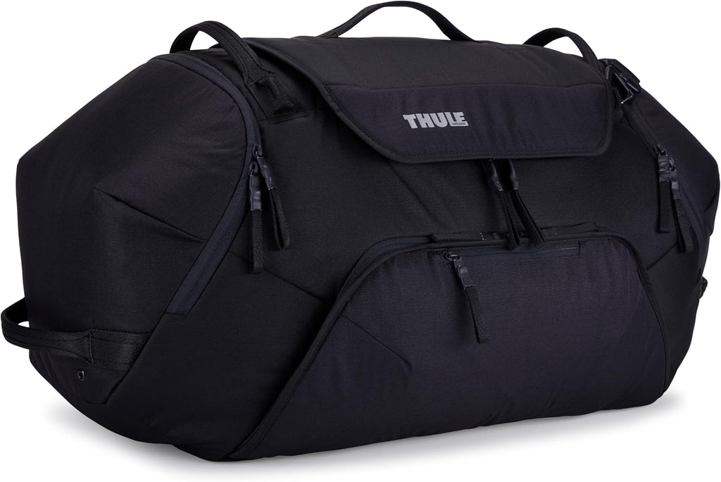 Thule RoundTrip 80L Duffel - Storage compartments to Organize and Protect Gear - Boot Bag for ski and Snowboard Travel - Soft Pocket for Goggles and Helmet - Dry Bag Included
