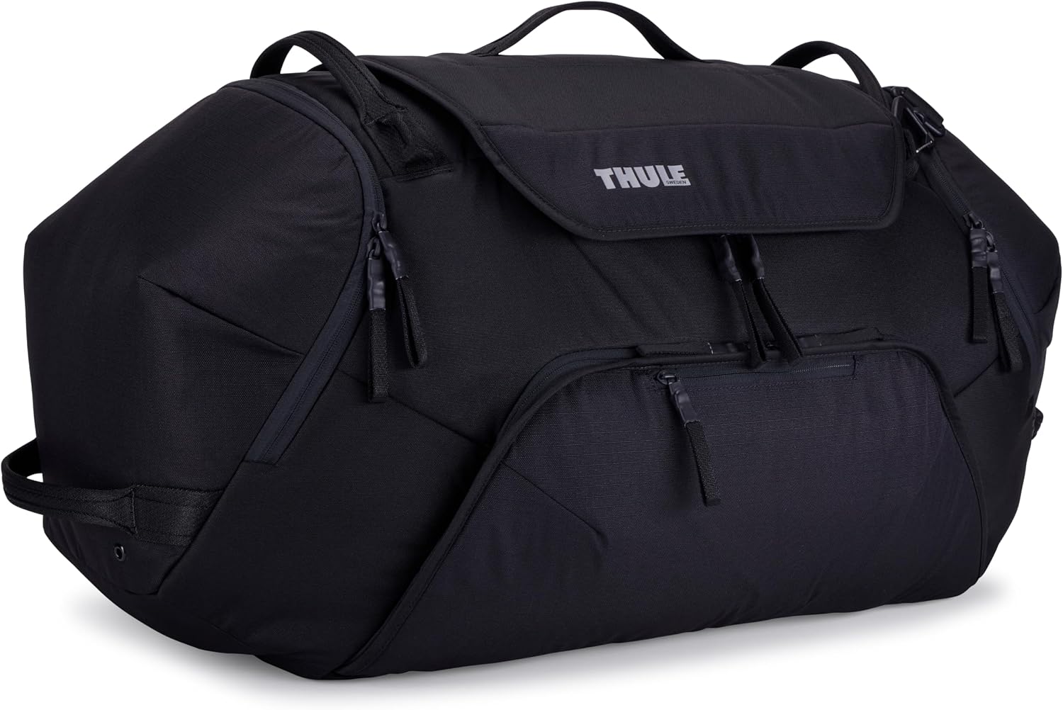 Thule RoundTrip 80L Duffel - Storage compartments to Organize and Protect Gear - Boot Bag for ski and Snowboard Travel - Soft Pocket for Goggles and Helmet - Dry Bag Included