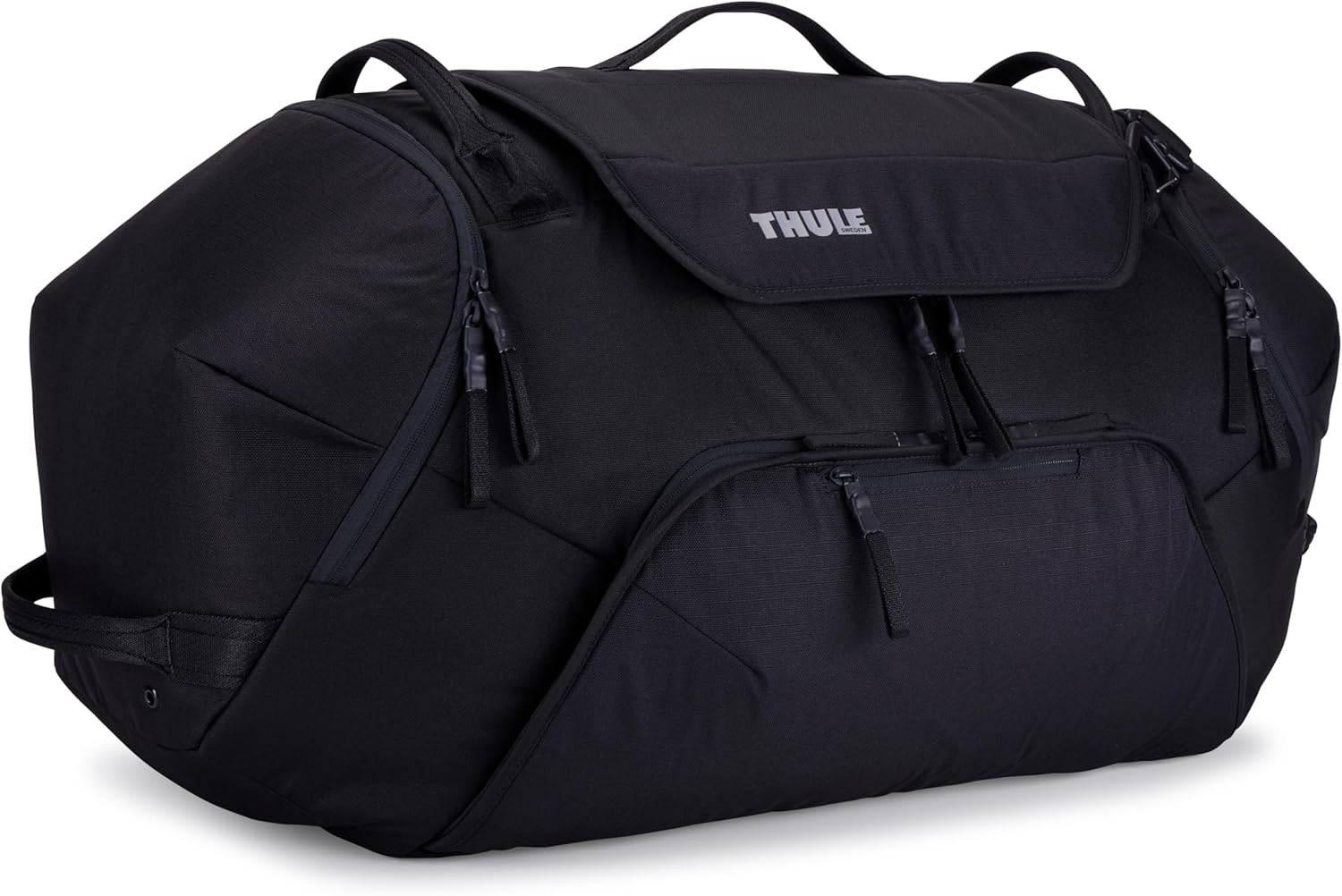 Thule RoundTrip 80L Duffel - Storage compartments to Organize and Protect Gear - Boot Bag for ski and Snowboard Travel - Soft Pocket for Goggles and Helmet - Dry Bag Included