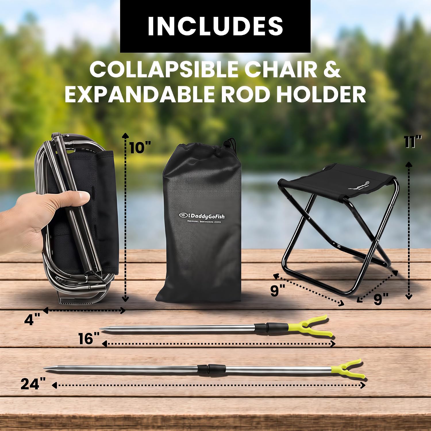 Kids Fishing Pole for Boys, Girls & Youth Age, Toddler Fishing Pole Set Kit