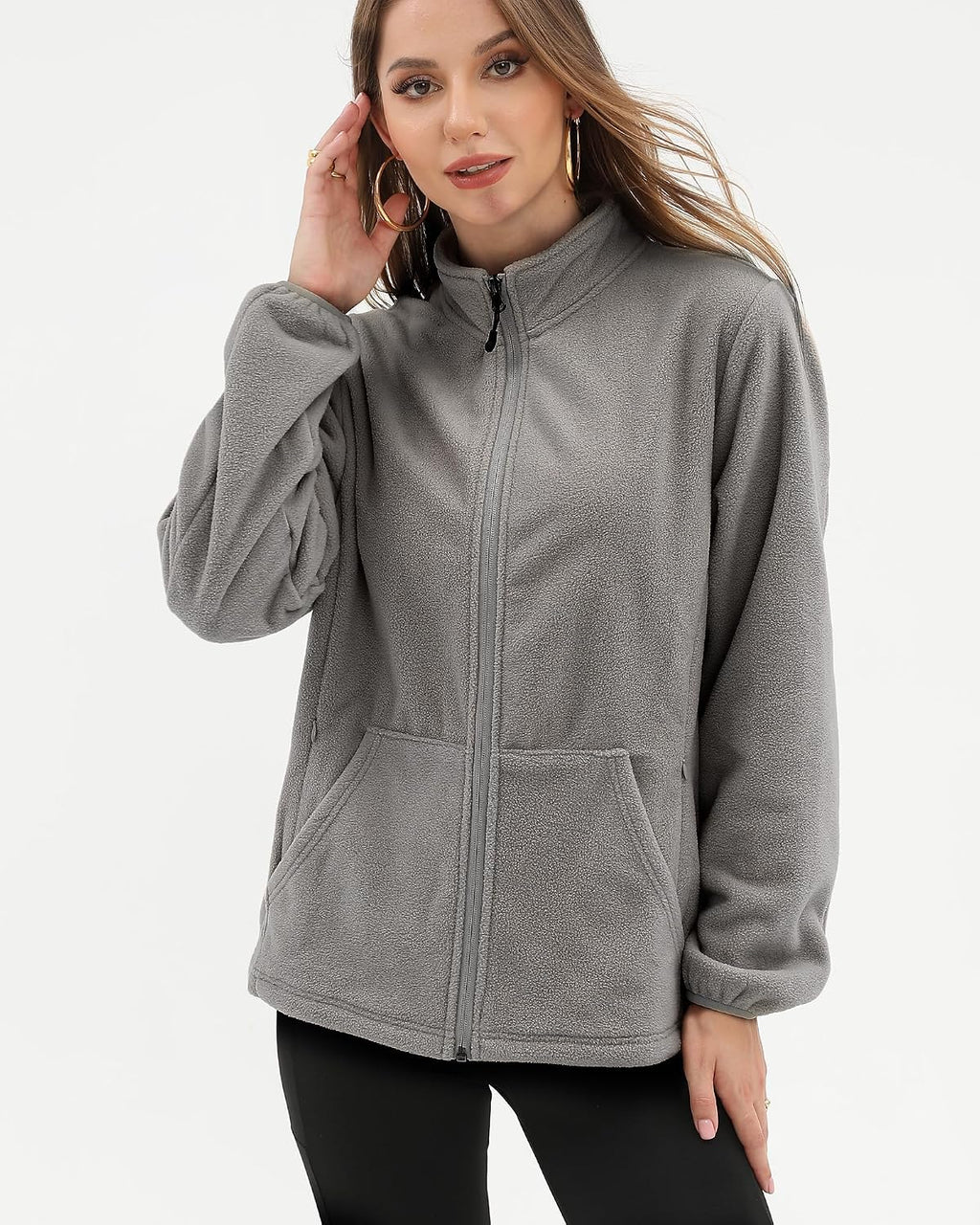 Argstar Women's Fleece Jacket 6 Pockets (XS-2XL)