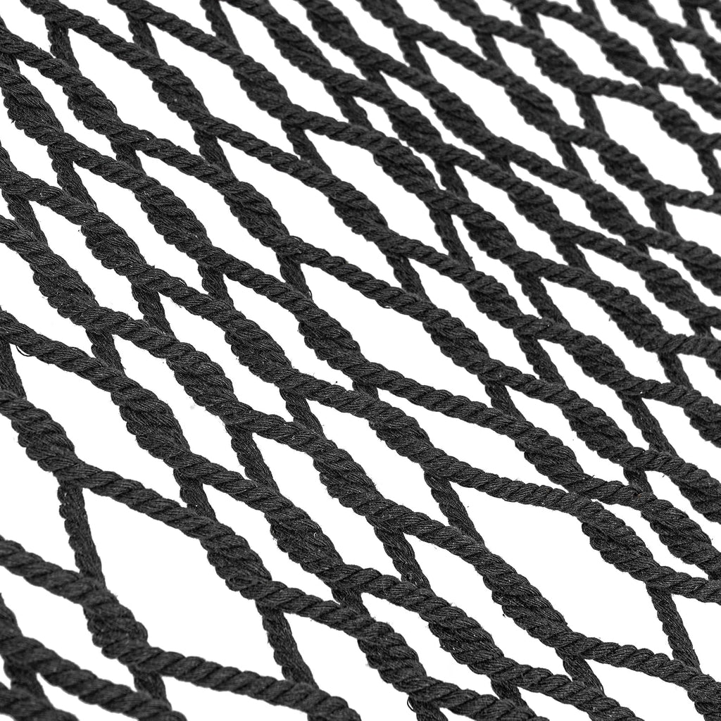 Lazy Daze Double Handwoven Rope Hammock for Outdoor Fits 12-13 Ft Stand