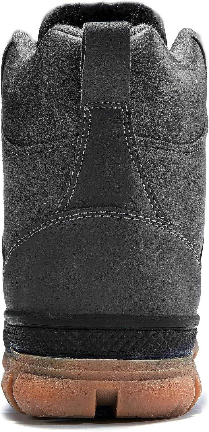 Wondamo Men's Winter Hiking Snow Boots