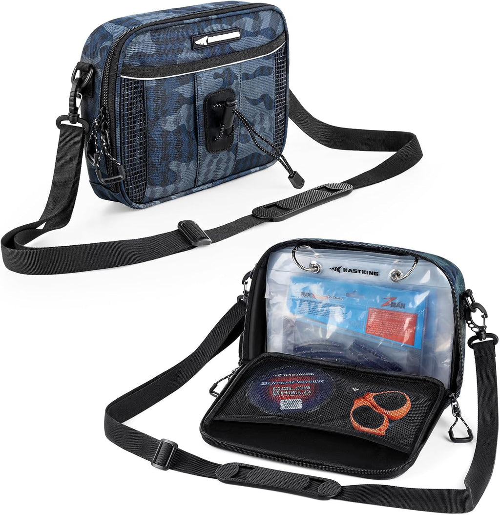 KastKing BaitSpace Detachable Tackle Bag, Soft Plastic Bait Storage