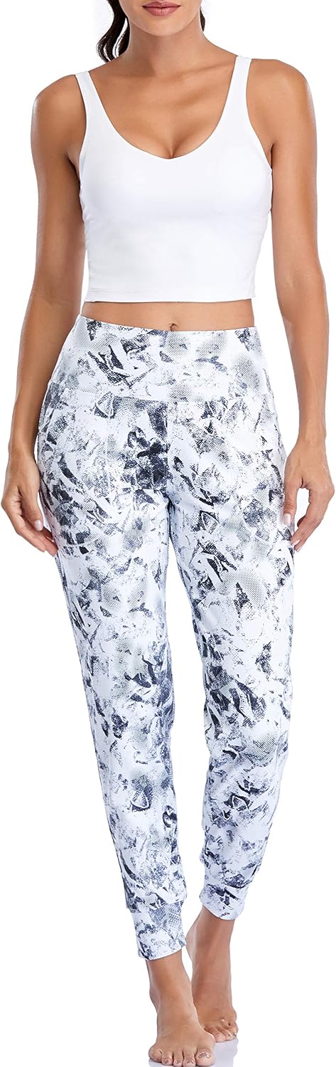 Oalka Sports Bra Womens Longline Padded Crop Yoga Tank Tops