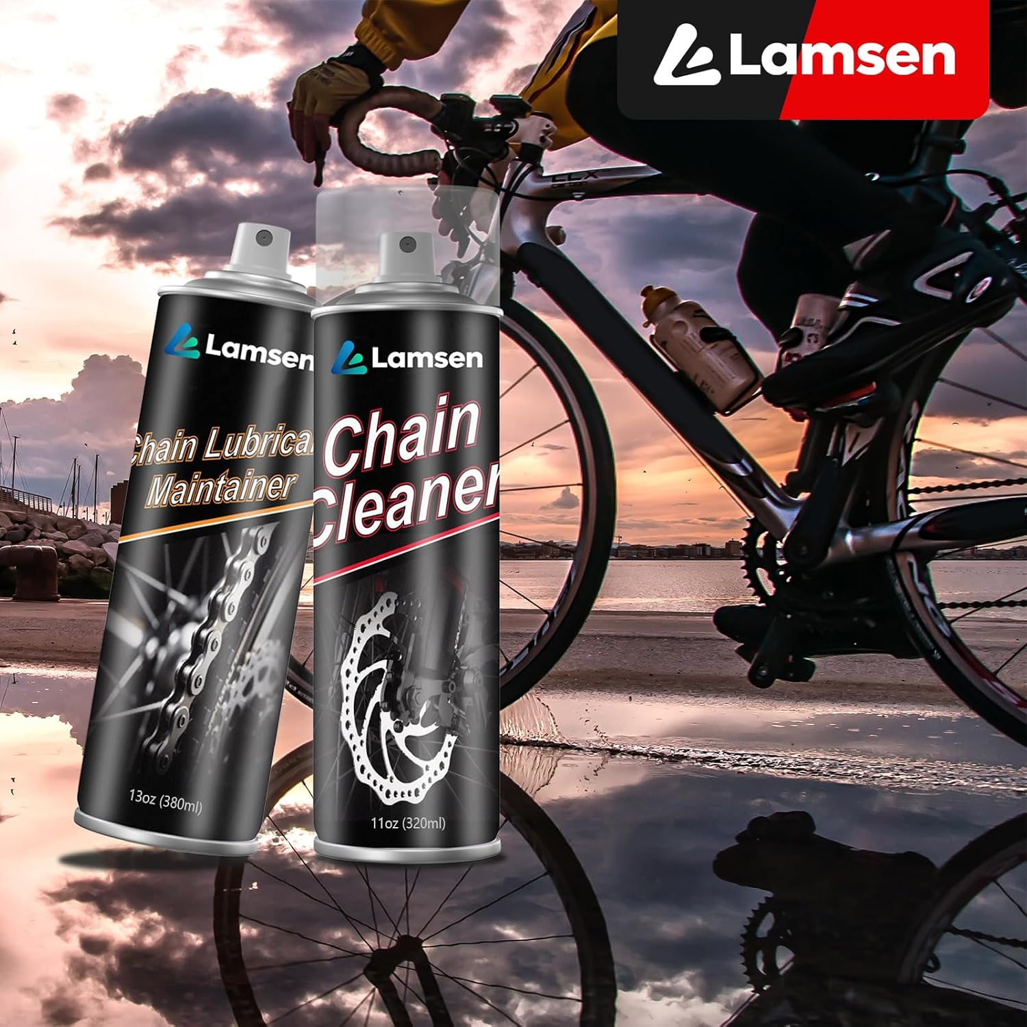Chain Cleaner Kit Professional Bike Chain Cleaner Motorcycle Cleaner