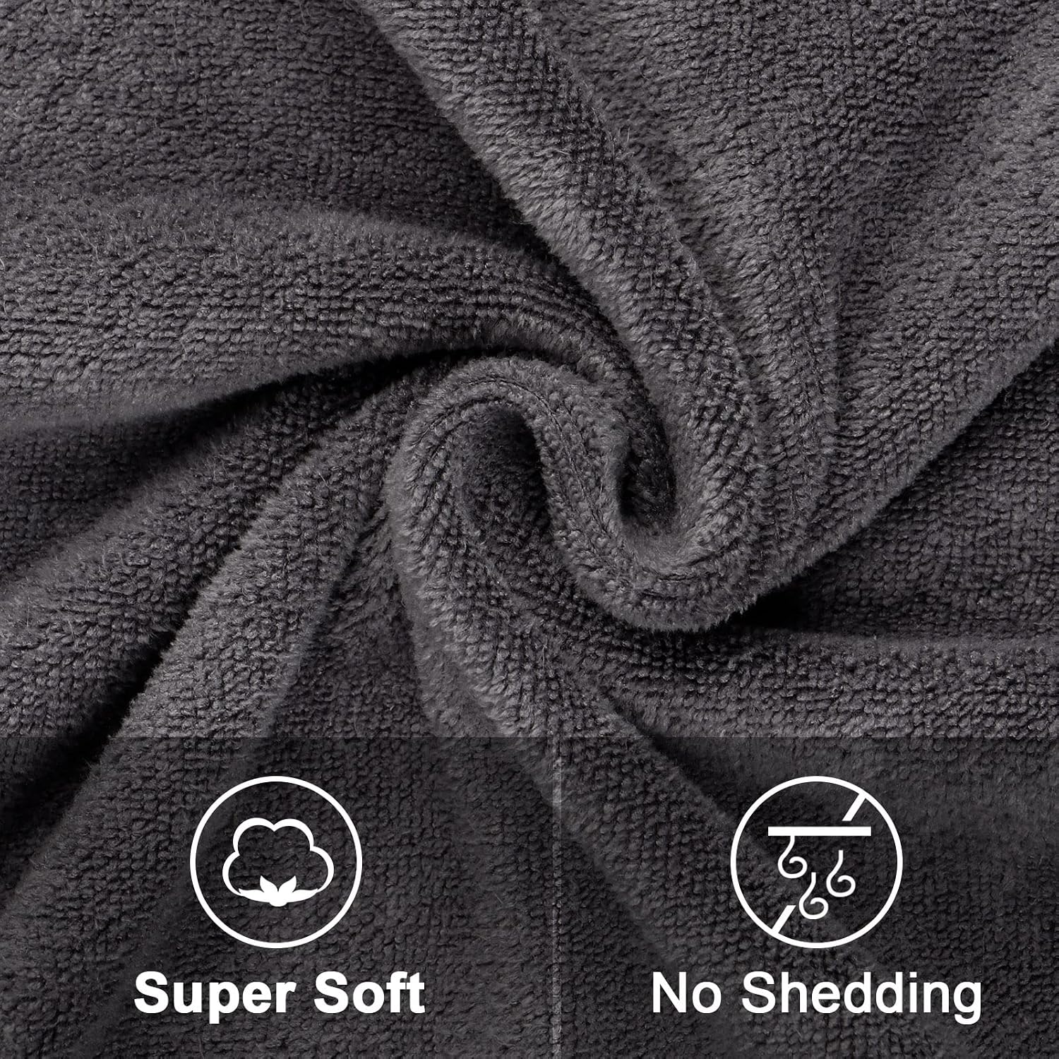 Orighty Bath Towels, Soft Feel Bath Towel, 2 Pack (27'' x 54'')