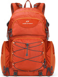 Maelstrom 40L Waterproof Hiking Backpack, Lightweight Travel Daypack | Rain Cover,Hydration-Ready, Tripod Straps, Load Compression, Survival Whistle, Perfect For Men, Women,Camping,Travel