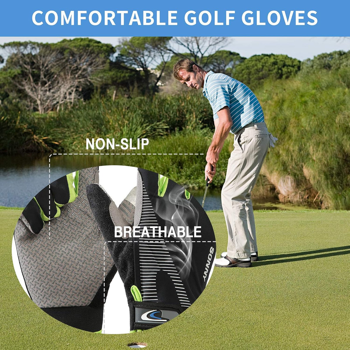 Workout Gloves for Men Women, Breathable Weightlifting Glove, Comfortable Gym Gloves for Exercise, Training, Pull ups