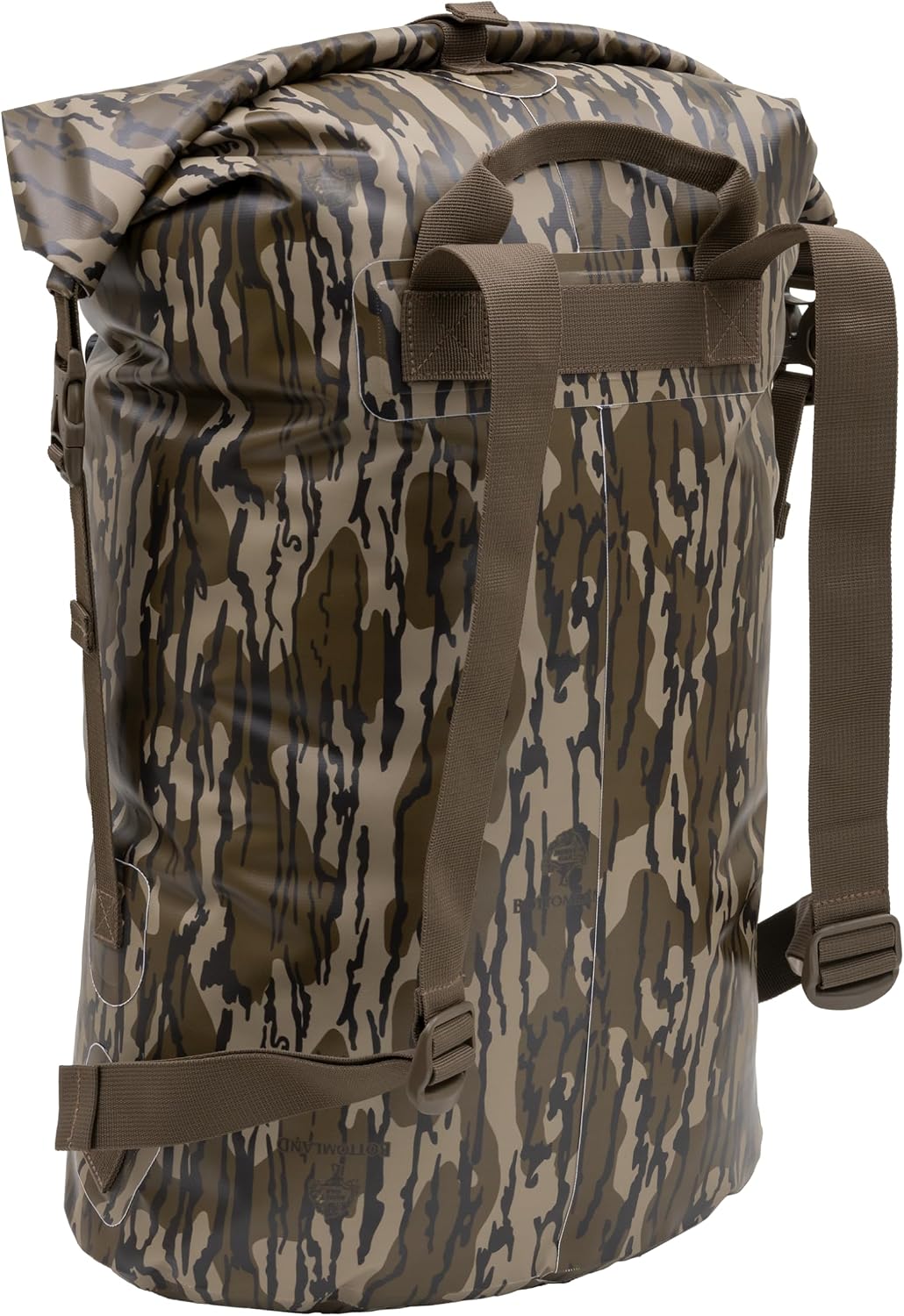 ALPS OutdoorZ Ducks Unlimited Guardian Backpack Dry Bag, 50L, Mossy Oak Original Bottomland