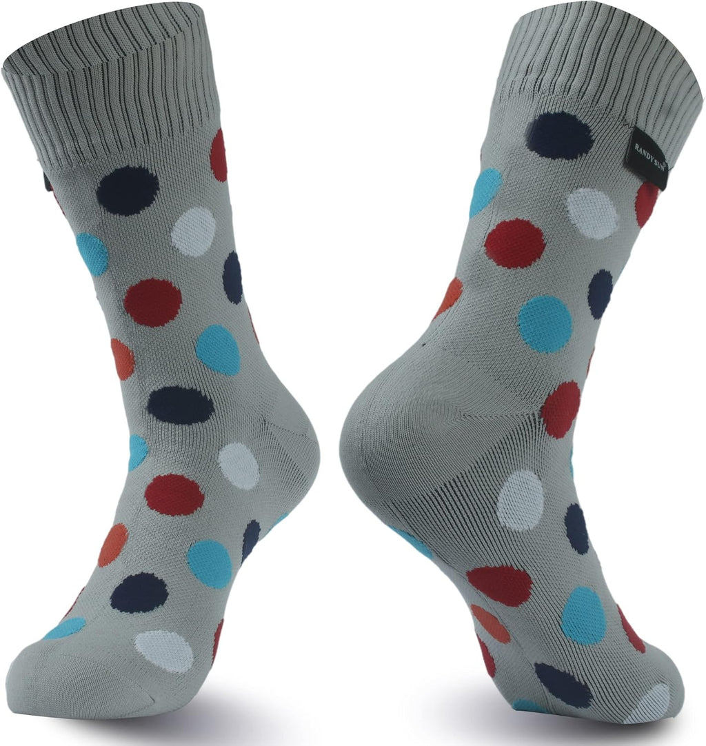 RANDY SUN Waterproof Breathable Socks, [SGS Certified] Unisex Skiing Trekking Hiking Wading Trail Socks