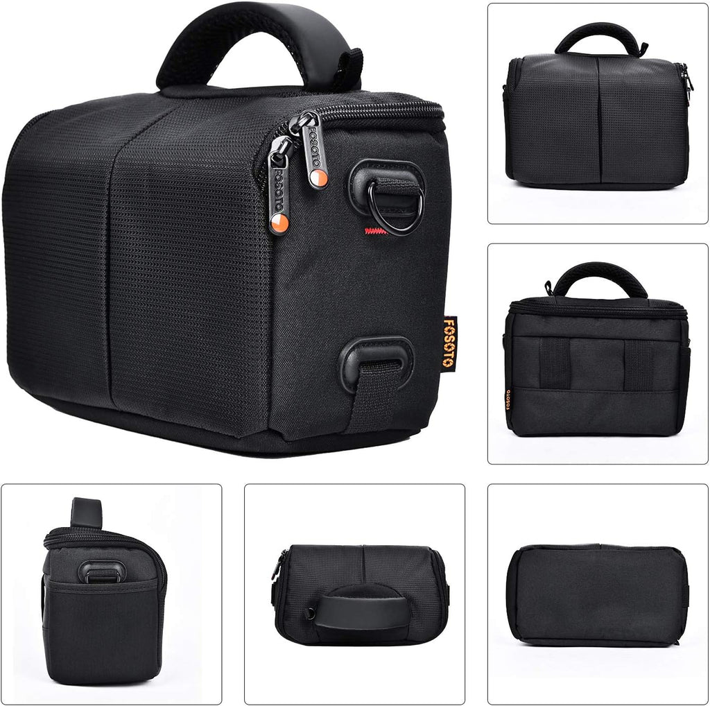 Waterproof Crossbody Camera Bag for Canon Nikon Sony DSLR Mirrorless Camera
