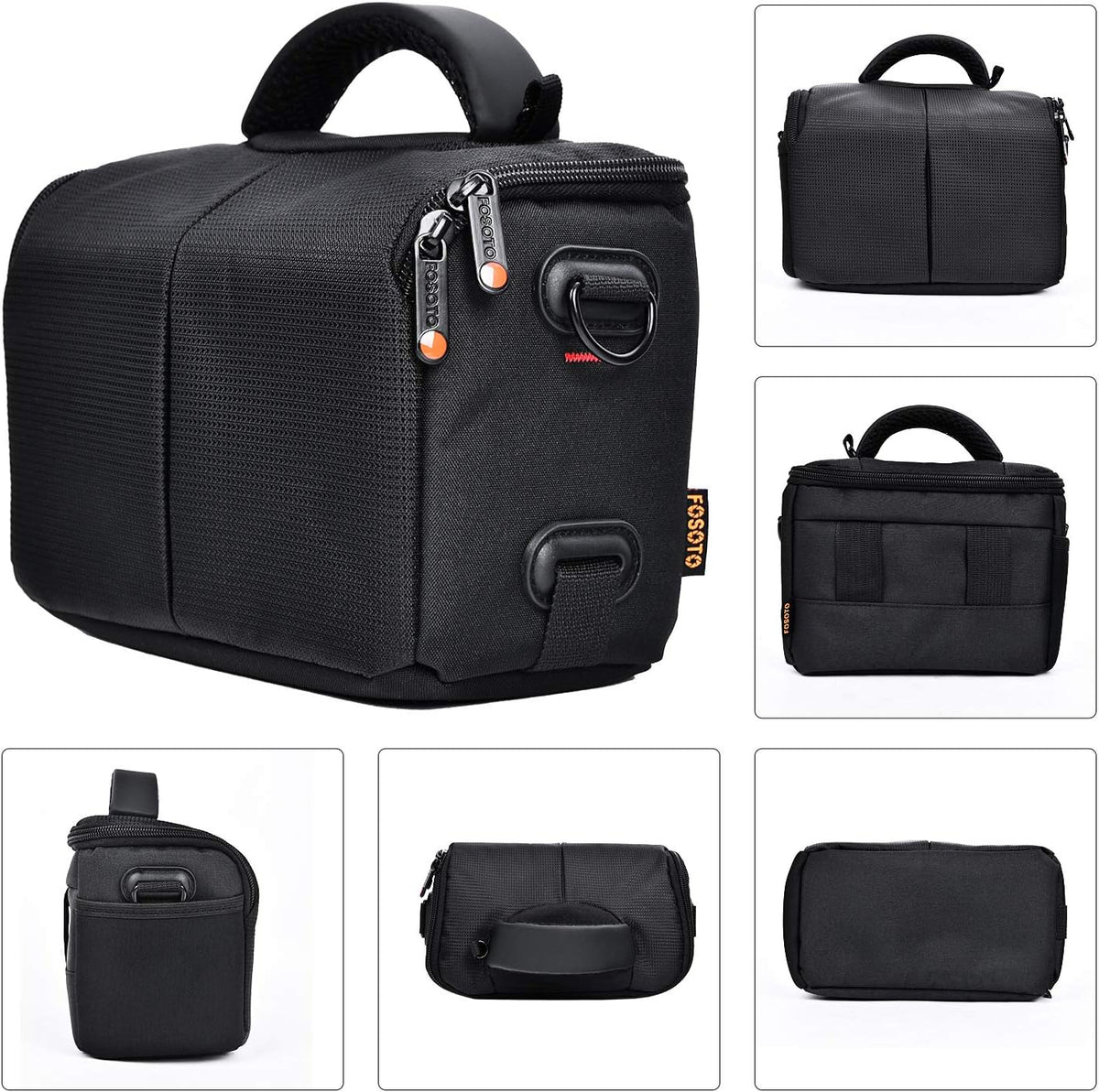 Waterproof Crossbody Camera Bag for Canon Nikon Sony DSLR Mirrorless Camera