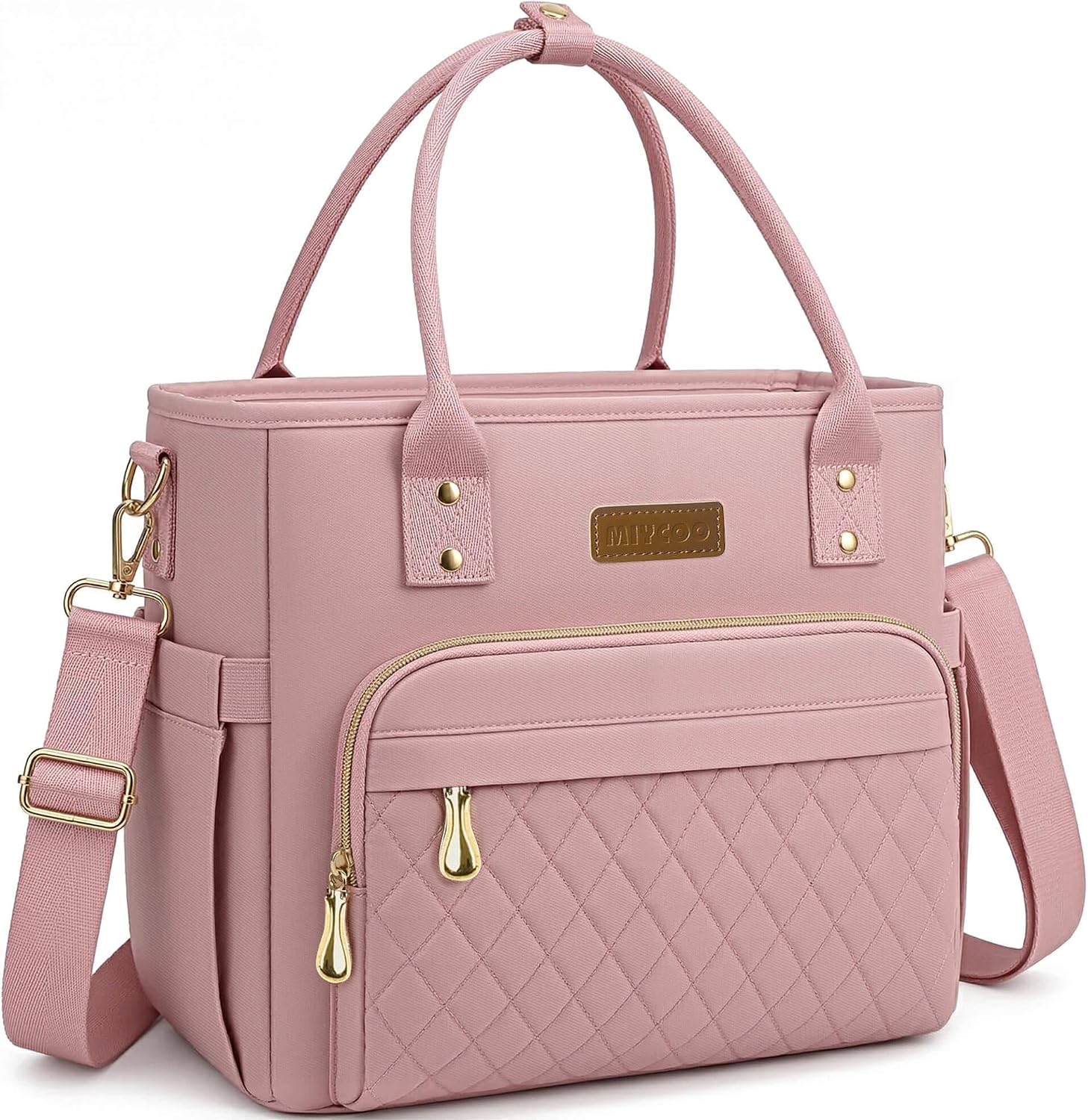 MIYCOO Insulated Lunch Bag Women, Large Tote Lunch Box for Work, 18L