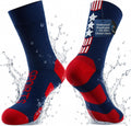 RANDY SUN Waterproof Breathable Socks, [SGS Certified] Unisex Skiing Trekking Hiking Wading Trail Socks