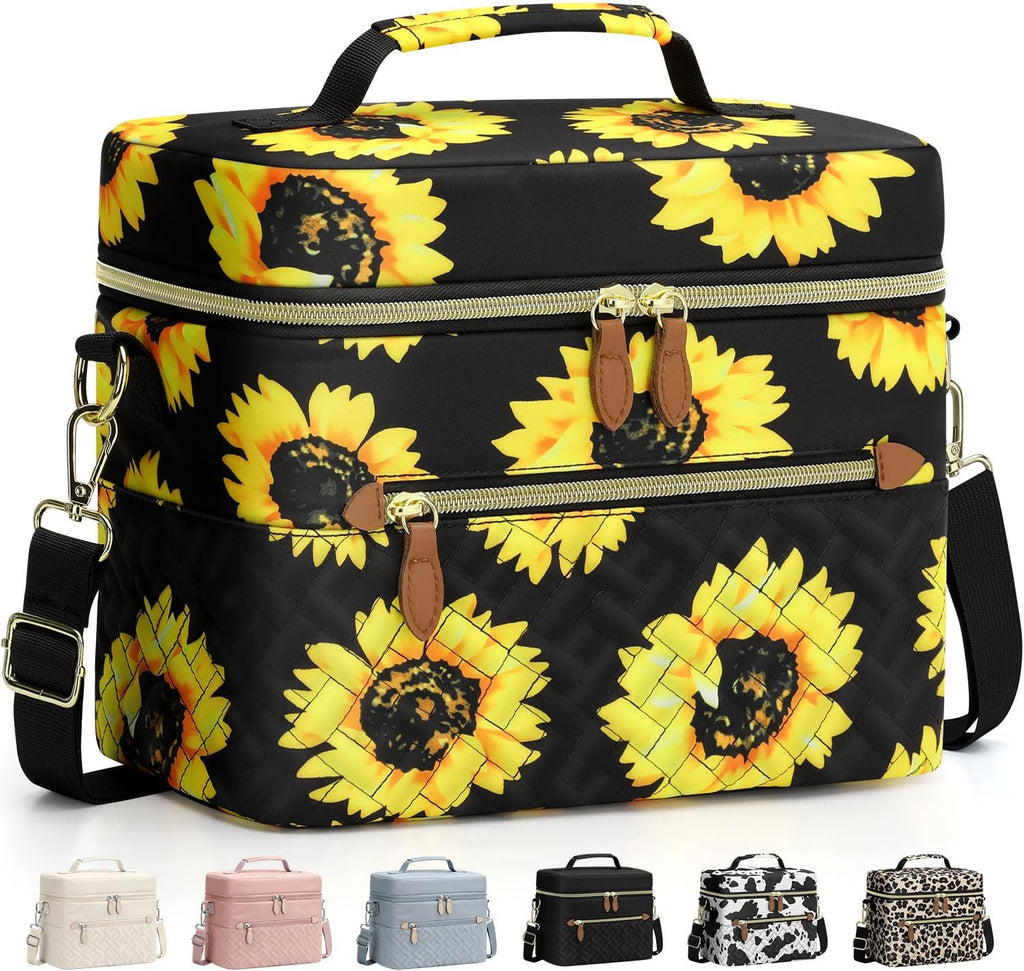 Capolo Lunch Bag for Women Men Insulated Lunch Tote Leakproof Lunchbox Bags