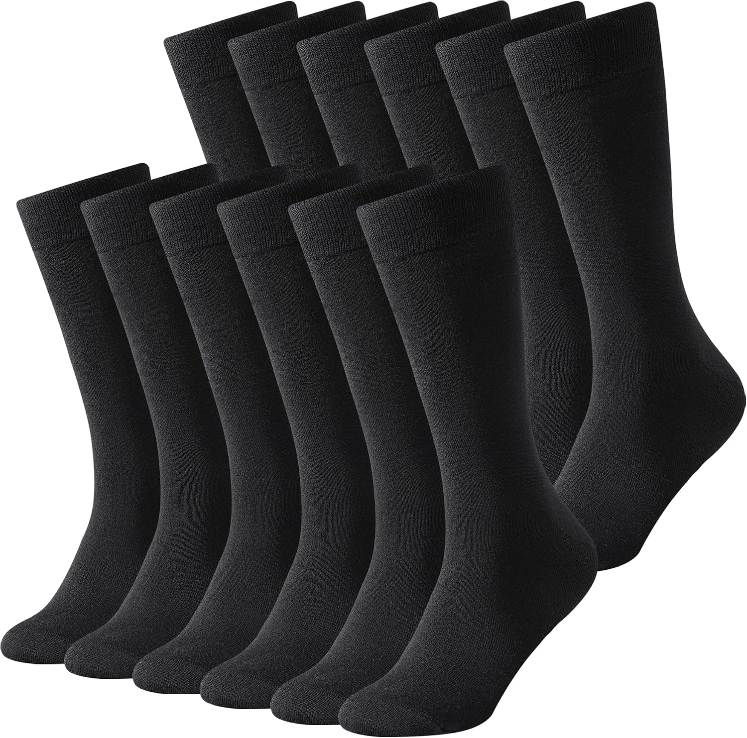 BONANGEL Thin Merino Wool Socks for Men, Lightweight Dress Hiking Socks