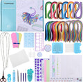 Complete Paper Quilling Kit with 1860 Strips, Electric Pen and Tools