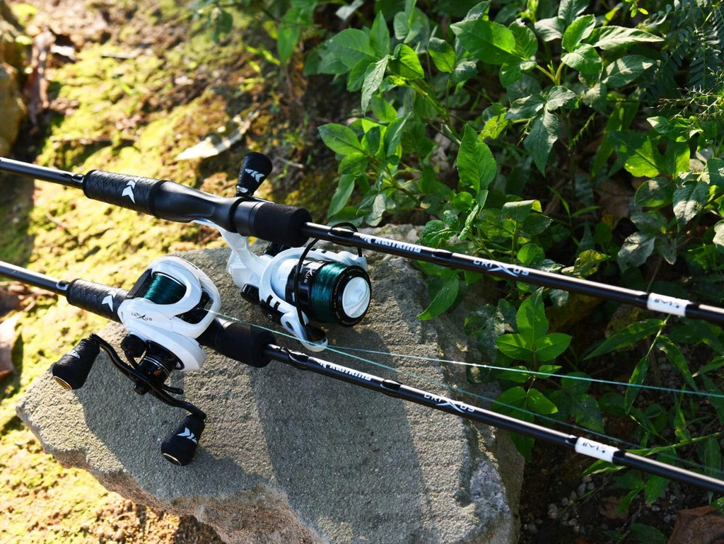 KastKing Crixus Baitcaster & Spinning Fishing Rod and Reel Combo