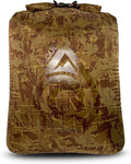 AquaQuest Rogue Dry Bag – 100L True Terrain Camo – 100% Waterproof Roll Top – Camping Gear Sack