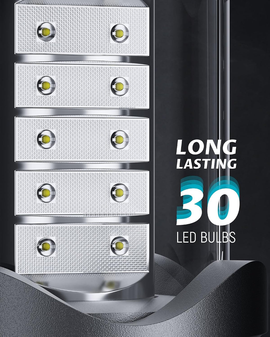 Lichamp 4 Pack LED Camping Lanterns, A4GY