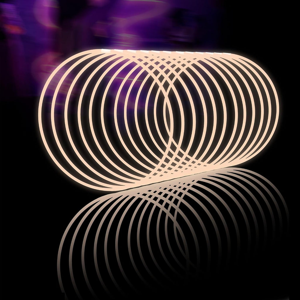 Glow Fever Glow Sticks Bulk 100ct 22'' Glow Necklaces with Connectors, Neon Light Sticks for Party Festivals Raves Concert Birthday Wedding, Tri-color