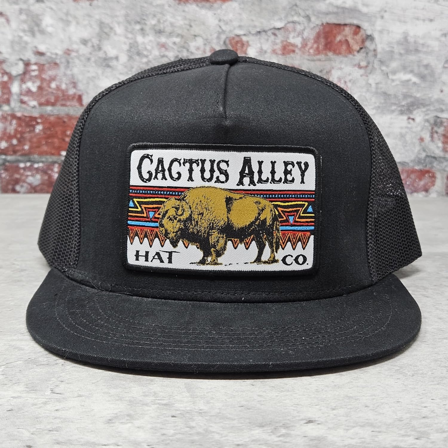 CACTUS ALLEY HAT CO. Western Lifestyle Texas Ranch Rodeo Inspired Adjustable Snapback Patch Hat