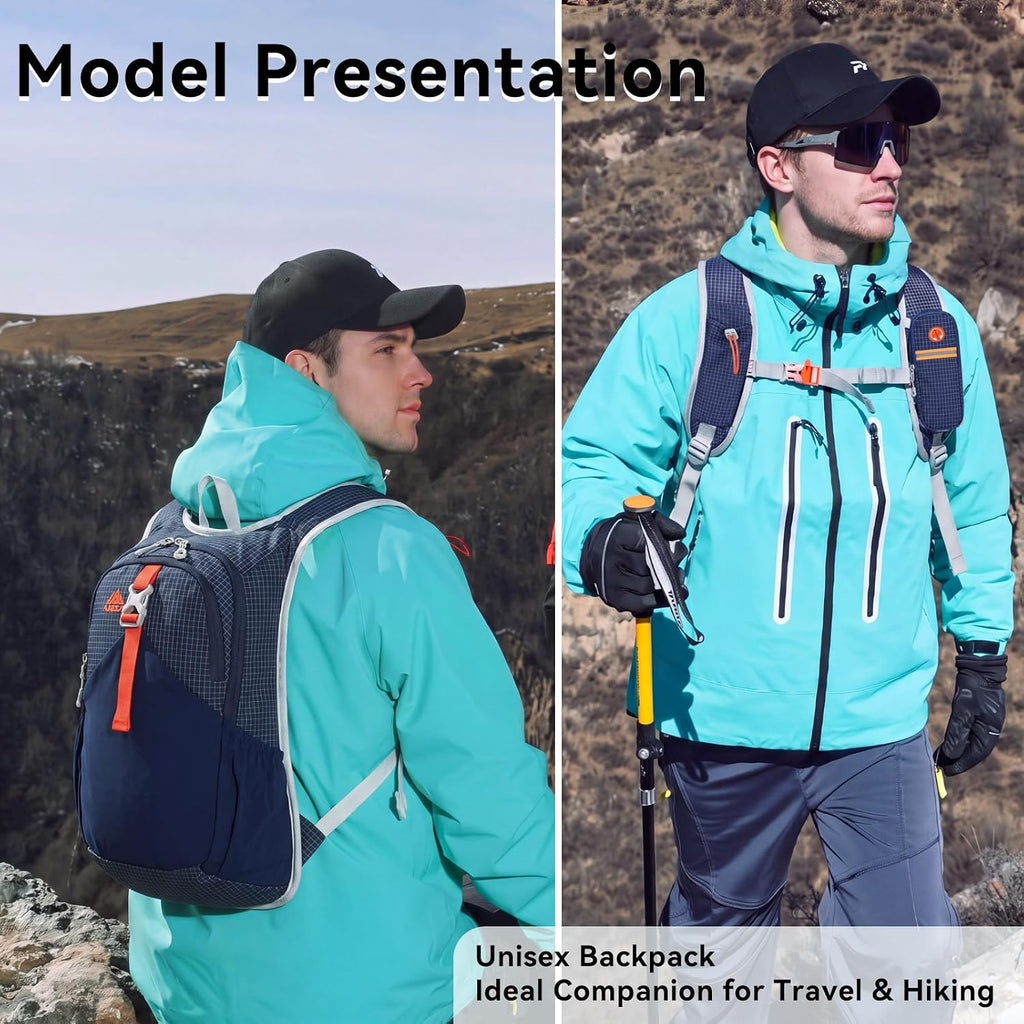 18L Small Hiking Backpack Foldable Ultralight Daypack
