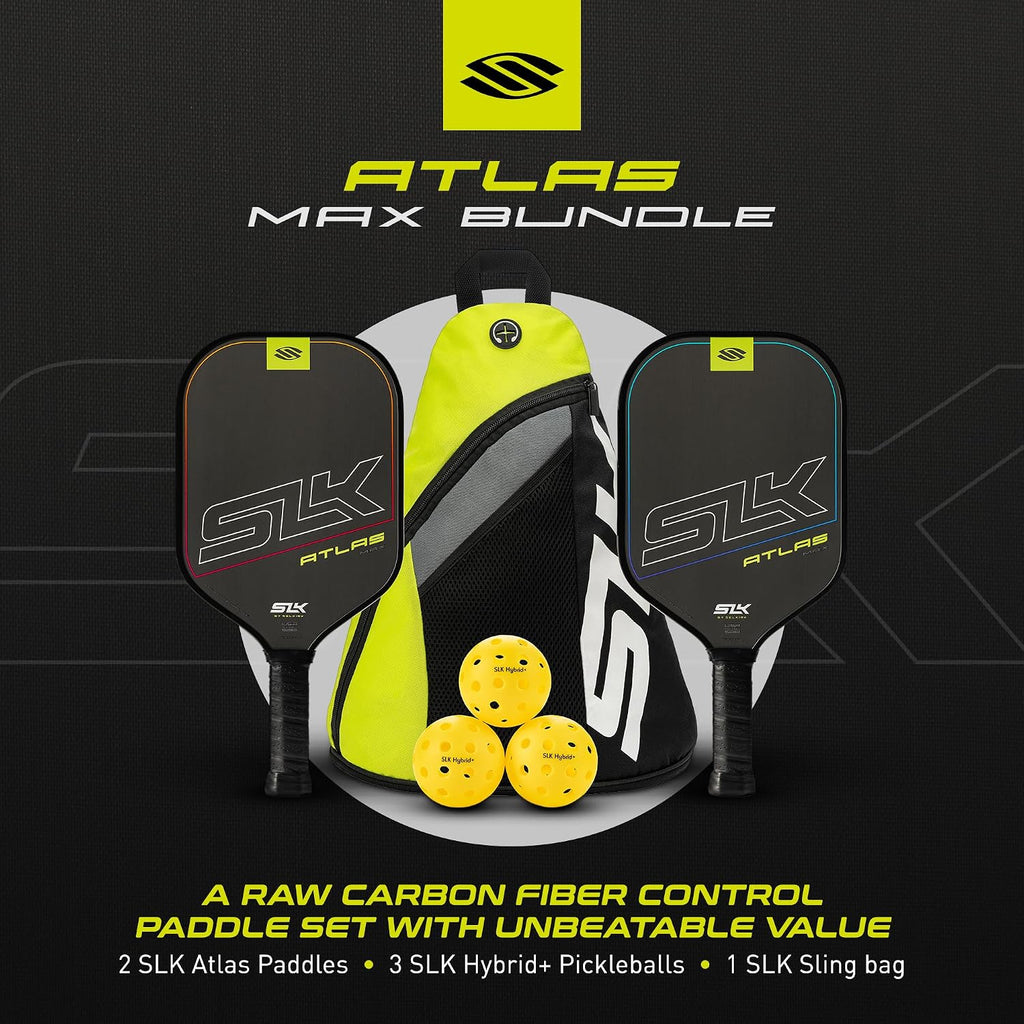 Selkirk Sport SLK Neo Pickleball Paddles Set of 2 + Pickleballs + Sling Bag