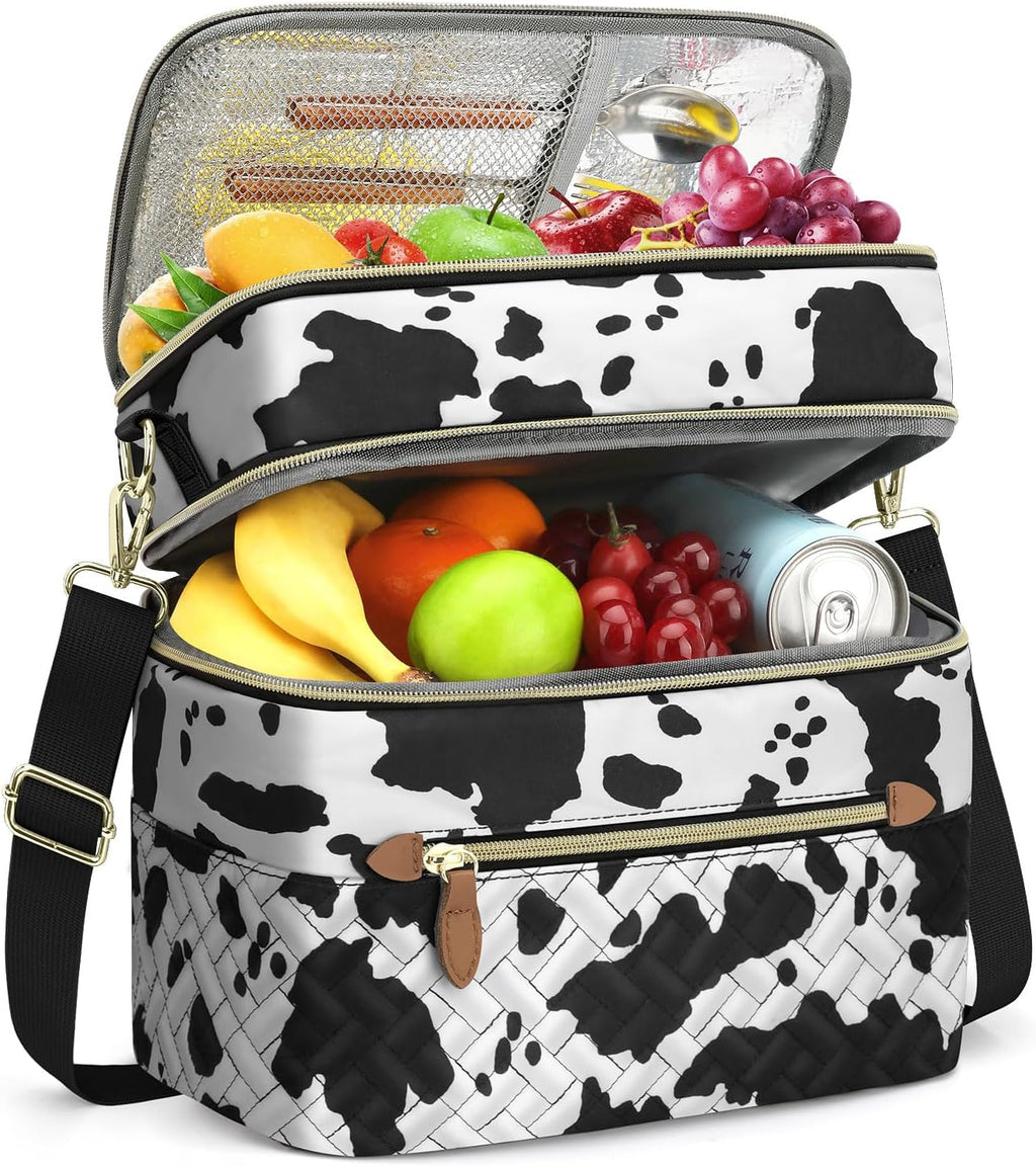 Capolo Lunch Bag for Women Men Insulated Lunch Tote Leakproof Lunchbox Bags