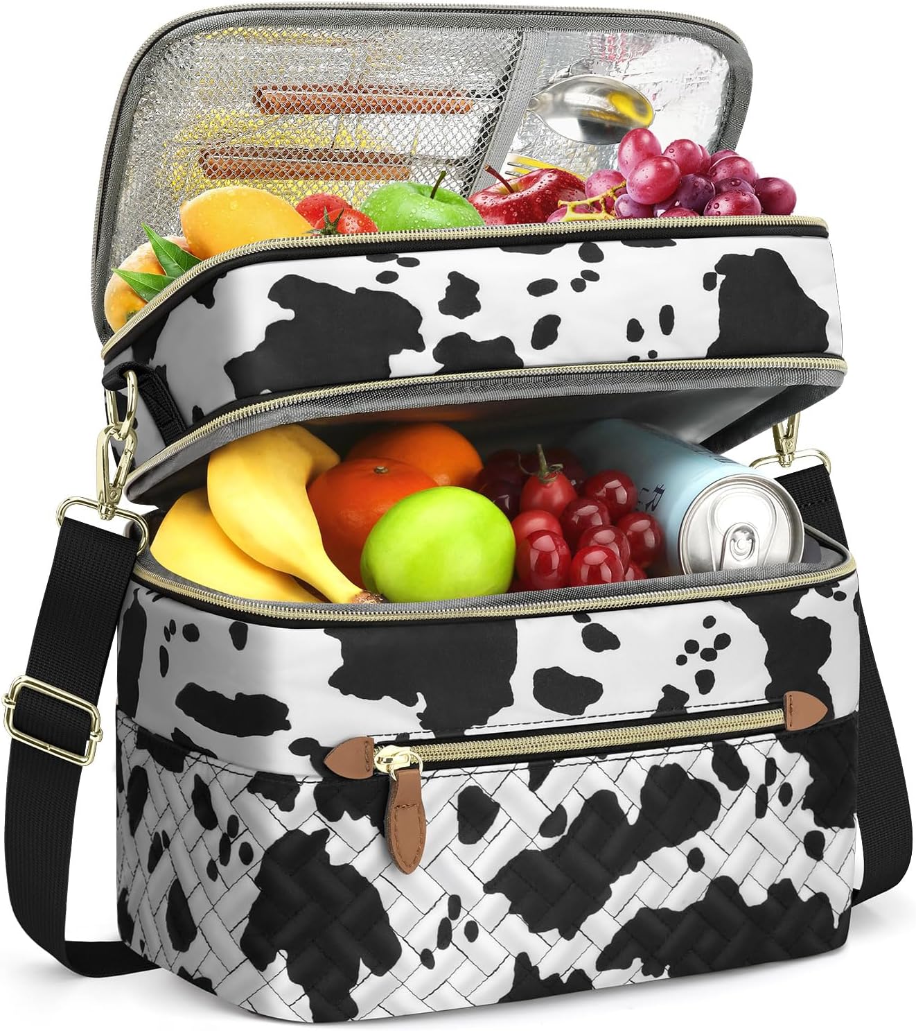 Capolo Lunch Bag for Women Men Insulated Lunch Tote Leakproof Lunchbox Bags