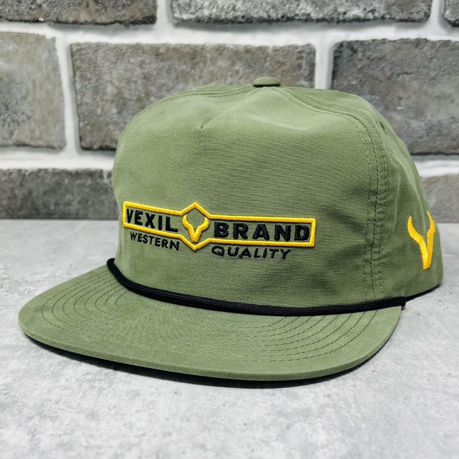 Vexil Unstructured Adjustable Snapback Western Lifestyle Rodeo Southwest Inspired Brand Patch Hat
