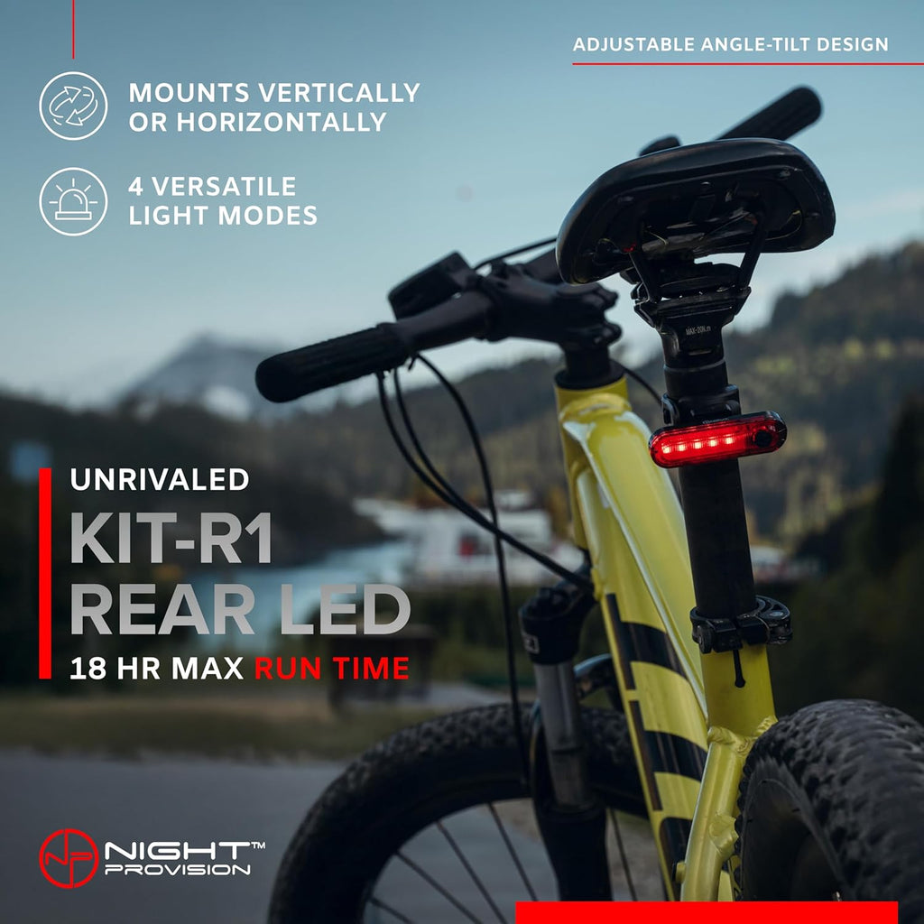BX-500 Powerful USB-C Bike Lights Front & Back – New 500 Lumens LED - Bicycle Headlight & Taillight Set – USBC Rechargeable – Waterproof - Safety for Night Riding - (Optional - Premium Bike Bell)