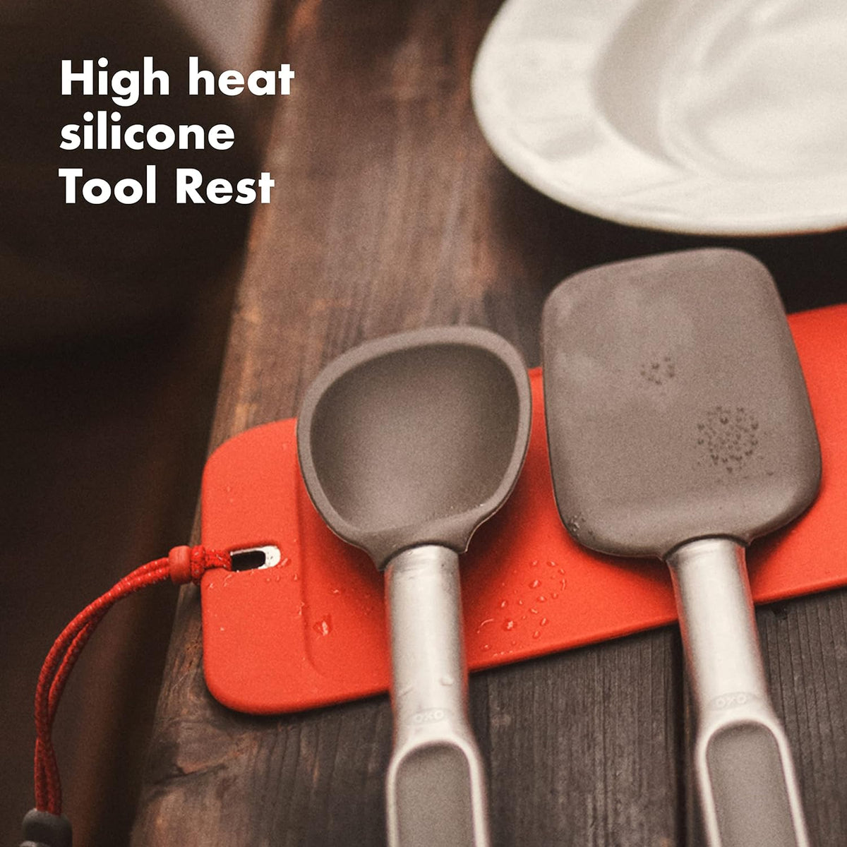 OXO Outdoor 4 -Piece Camp Stove Cooking Set