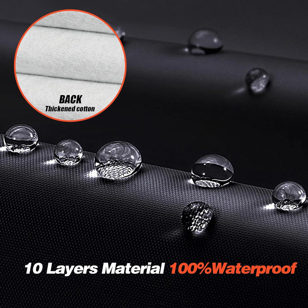 Chevrolet Malibu Car Cover 100% Waterproof All Weather, Gift with Towel, 10 Layers Car Cover Custom Fit 1997-2026 Chevrolet Malibu, Full Exterior Cover Rain Sun UV Protector with Door Zipper.