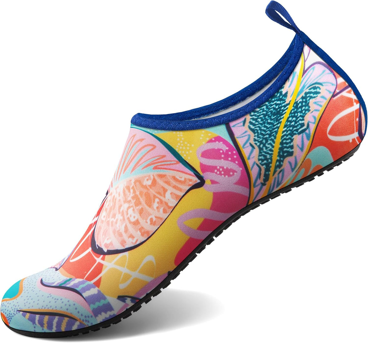 Homitem Water Shoes for Women Men Aqua Socks Swim Beach Pool River Slip-On Barefoot Quick-Dry Vacation Cruise Essentials Accessories for Yoga Kayak Sports