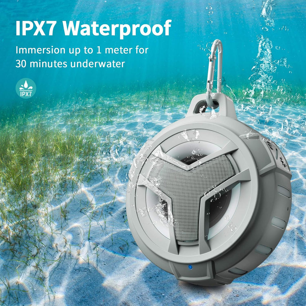 EBODA Waterproof Speaker Bluetooth Shower Portable Birthday Boys Girl Gifts
