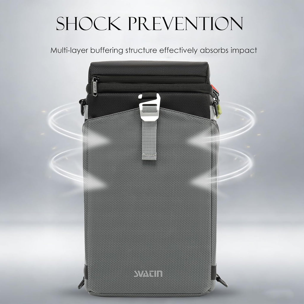 Camera Insert Backpack, Dual-Opening Camera Cube for Travel & Hiking