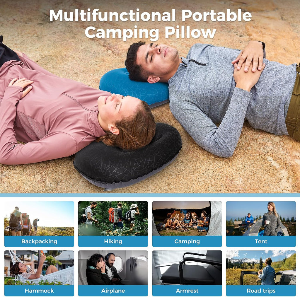ATEPA Inflatable Pillow for Camping, 90 g Ultralight