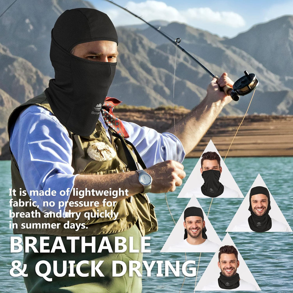Balaclava Ski Mask, Sun Protection Breathable Face Cover Men Women