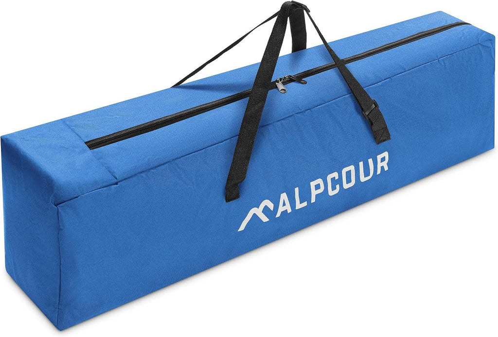 Alpcour Camping Cot Bag for Outdoor Camping, Travel and Beach – 42 Inch Heavy Duty Polyester Fabric Replacement Bag Fits Most Cots & Chairs – Multifunctional and Easy to Carry & Store